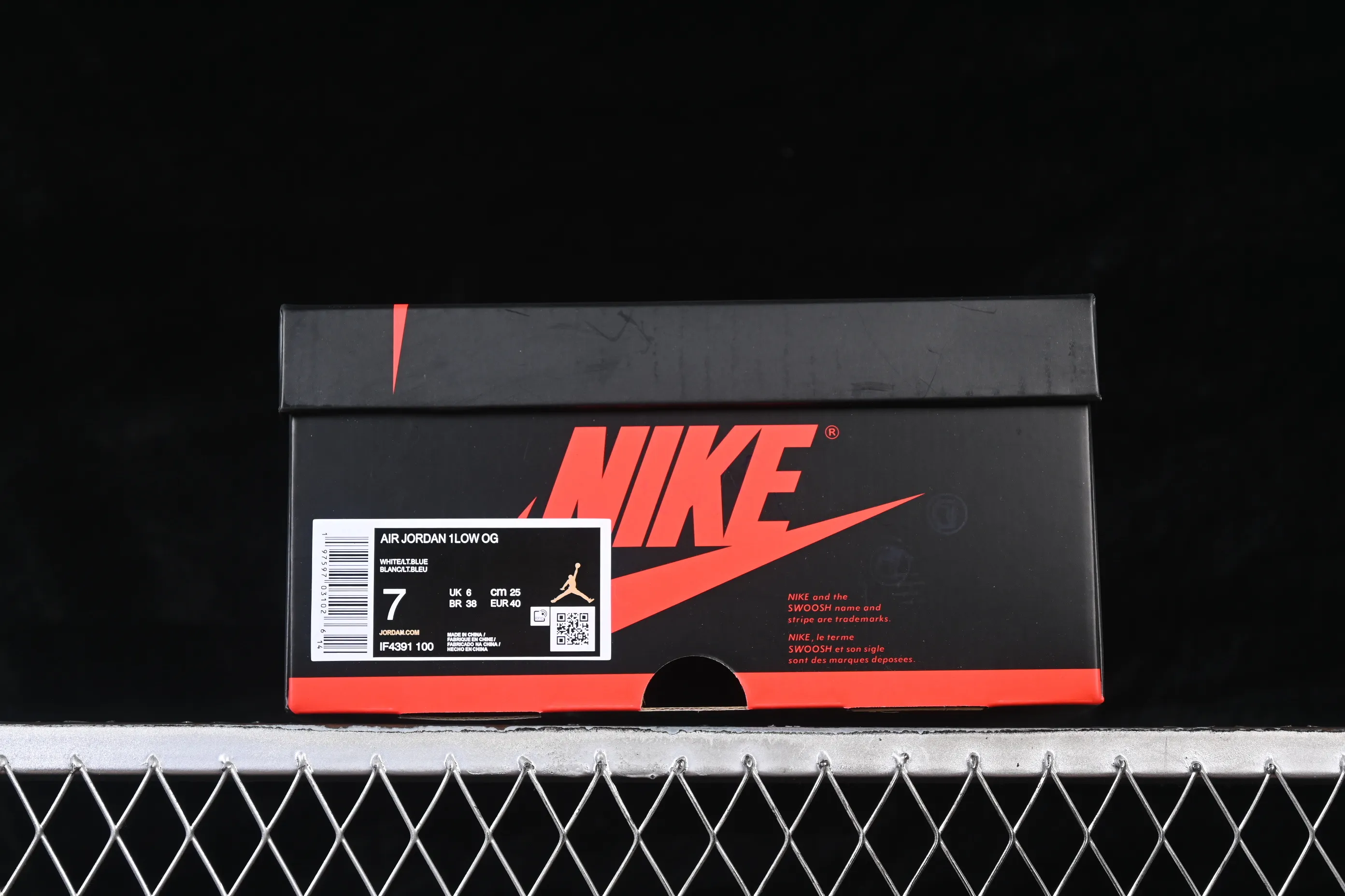 All categories Air Jordan Jordan series basketball shoes Air Jordan 1 Low Air Jordan 1 Low "Floral Swoosh" AJ1 Joe 1 flower embroidery low-top cultural casual sneakers IF4391-100